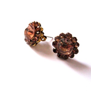 cercei cristale 50928 - bijuterii - cercei - cercei din sticlă - Artynos.ro