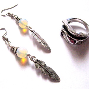 set bijuterii ,cu opalit 50823 - Artynos.ro