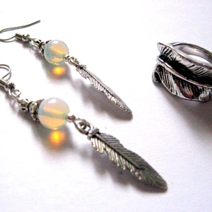 set bijuterii ,cu opalit 50823 - bijuterii - seturi de bijuterii - Artynos.ro