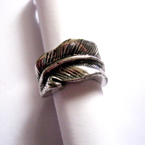 inel frunza 50895 - bijuterii - inele - inele statement - Artynos.ro