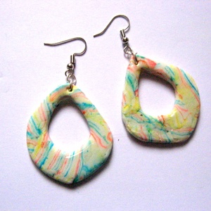 cercei fimo 50954, Bijuterii, Cercei, Cercei din pietre semipretioase, Confectionarea bijuteriilor, ARTYNOS