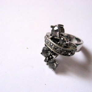 inel cu strasuri 50959 - bijuterii - inele - inele statement - Artynos.ro