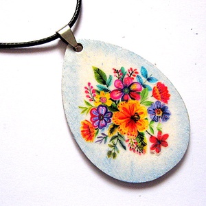 colier lemn 51043 - Artynos.ro