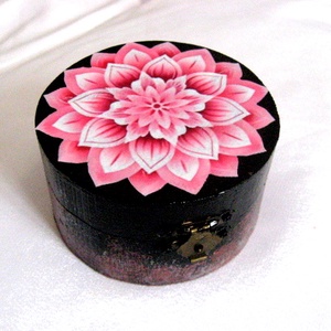 Cutie din lemn cu mandala 51128 - Artynos.ro