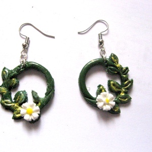 cercei fimo 51237, Bijuterii, Cercei, Cercei lungi, Confectionarea bijuteriilor, ARTYNOS