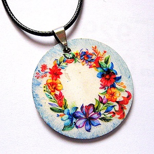 colier lemn 51056 - Artynos.ro