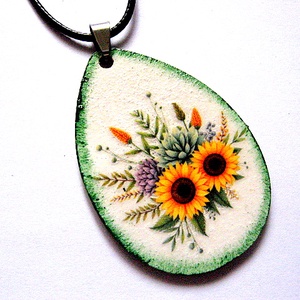 colier lemn 51111 - Artynos.ro