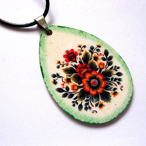 colier lemn 51052 - Artynos.ro