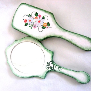 set perie de par si oglinda 51330 - casă & stil de viață - decorațiuni de casă - oglinzi - Artynos.ro