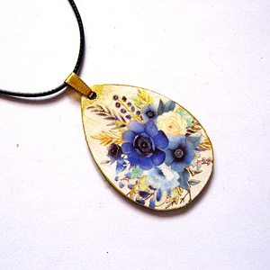 colier lemn 51375 - Artynos.ro