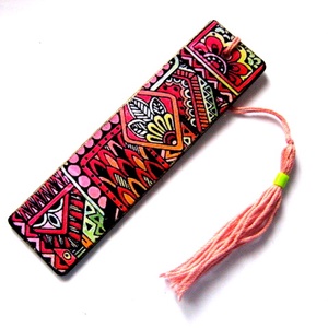 semn de carte cu joc de culori 51585 - Artynos.ro