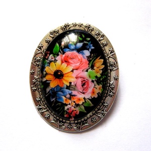 brose sticla cu  flori 51639 - Artynos.ro