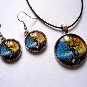 set bijuterii ,cu sticla 51701 - Artynos.ro