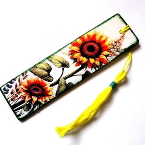 semn de carte cu floarea soarelui 51795 - Artynos.ro