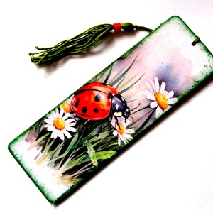 semn de carte cu buburuza 51808 - Artynos.ro