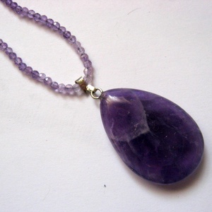 Set bijuterii cu ametist 52173 - bijuterii - seturi de bijuterii - Artynos.ro