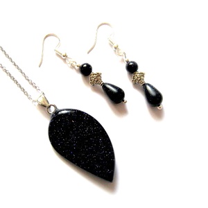  Set bijuterii cu goldstone 52260 - Artynos.ro