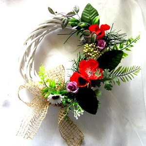 coronita decorata cu flori 52623 - Artynos.ro