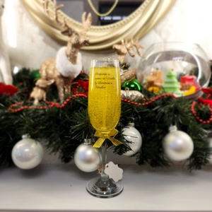 Lumânare Șampanie �din gel transparent de vanilie - pentru momente de neuitat. - casă & stil de viață - lumânări, parfumuri, arome - felinar cu lumânare - Artynos.ro