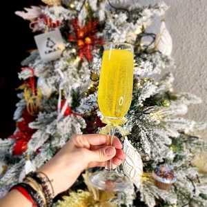 Lumânare Șampanie �din gel transparent de vanilie - pentru momente de neuitat. - casă & stil de viață - lumânări, parfumuri, arome - felinar cu lumânare - Artynos.ro