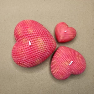 Valentine's Day: Set Exclusiv 3 Lumânări Inimi - casă & stil de viață - lumânări, parfumuri, arome - felinar cu lumânare - Artynos.ro