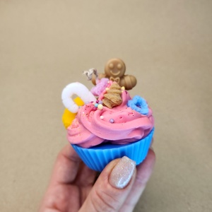 Lumanare Decorativă Muffin Christmas Gingerbread - casă & stil de viață - lumânări, parfumuri, arome - felinar cu lumânare - Artynos.ro