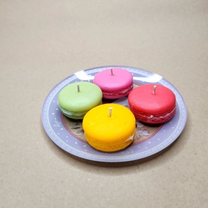 Lumanari Mărțișoare/Mărturii Macarons  - casă & stil de viață - lumânări, parfumuri, arome - ceară parfumată - Artynos.ro