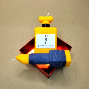 Lumânare Ruj și Parfum L.V. - casă & stil de viață - lumânări, parfumuri, arome - felinar cu lumânare - Artynos.ro