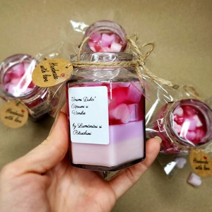 Lumânare Inimi Dulci - casă & stil de viață - lumânări, parfumuri, arome - lumânări artizanale - Artynos.ro