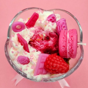 Ice Cream, Macaron and Coockie Cream  - casă & stil de viață - lumânări, parfumuri, arome - suport de lumânări - Artynos.ro