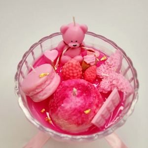 Cupa cu Surprize 3 în 1 - accesorii nuntă - materiale decor pentru nuntă - lumânări de nuntă și suport lumânări - Artynos.ro