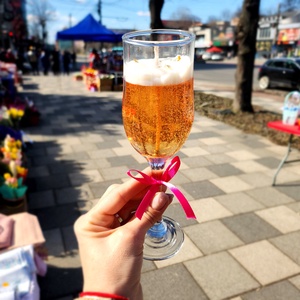 Prosecco Rosé and Gold Leaf - Artynos.ro