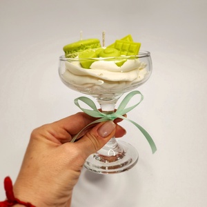 Sweet Serenity Macaron Cup  - casă & stil de viață - lumânări, parfumuri, arome - lumânări artizanale - Artynos.ro