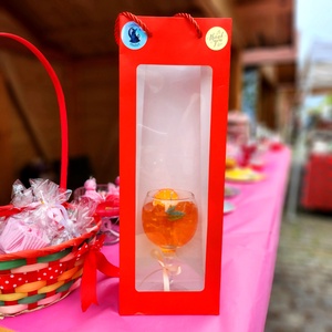 Lumânare Artizanală Aperol Spritz  - casă & stil de viață - lumânări, parfumuri, arome - ceară parfumată - Artynos.ro