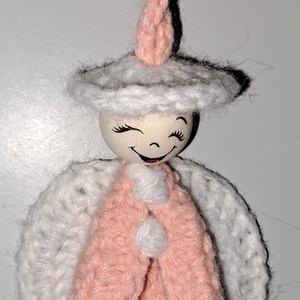 Ingerasi crosetați - crăciun - decorațiuni de crăciun de casă - figurine pentru pomul de crăciun - Artynos.ro