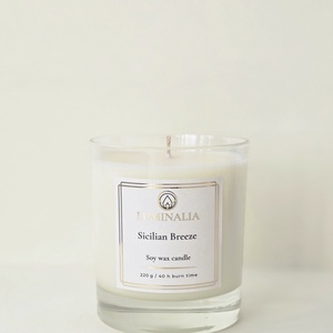 Lumanare 220g Sicilian Breeze - casă & stil de viață - lumânări, parfumuri, arome - ceară parfumată - Artynos.ro