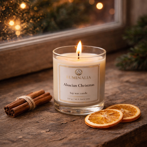 Lumanare 220g Alsacian Christmas , Casa & Stil de viata, Lumanari, parfumuri, arome, Felinar cu lumanare, Lumanare si fabricarea lumanarilor, ARTYNOS