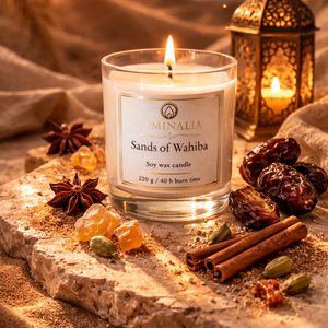 Lumanare 220g Sands of Wahiba , Casa & Stil de viata, Lumanari, parfumuri, arome, Felinar cu lumanare, Lumanare si fabricarea lumanarilor, ARTYNOS