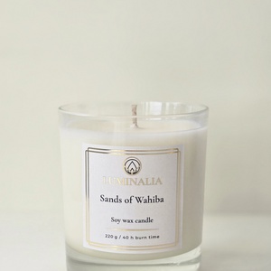 Lumanare 220g Sands of Wahiba  - casă & stil de viață - lumânări, parfumuri, arome - felinar cu lumânare - Artynos.ro