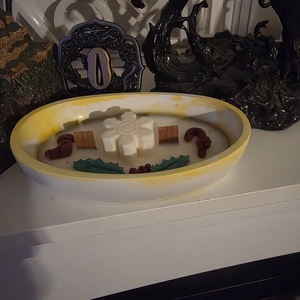 Lumânare parfumată  - crăciun - decorațiuni de crăciun de casă - lumânări parfumate de crăciun - Artynos.ro