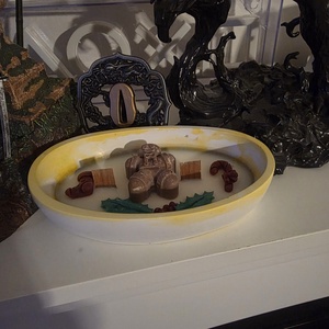 Lumânare parfumată  - crăciun - decorațiuni de crăciun de casă - lumânări parfumate de crăciun - Artynos.ro