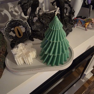 Lumânare parfumată  - crăciun - decorațiuni de crăciun de casă - lumânări parfumate de crăciun - Artynos.ro