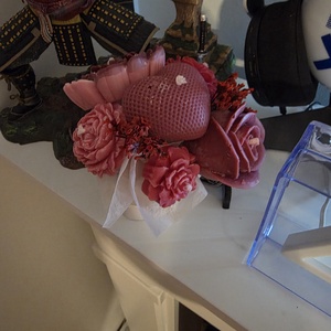 Aranjament floral  - accessorii și unelte - materie primă mixtă - lumânare - Artynos.ro