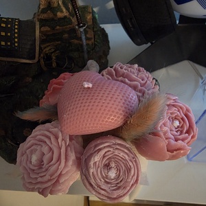 Aranjament floral  - casă & stil de viață - lumânări, parfumuri, arome - lumânări artizanale - Artynos.ro