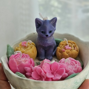 Lumanare Purple cat - Artynos.ro