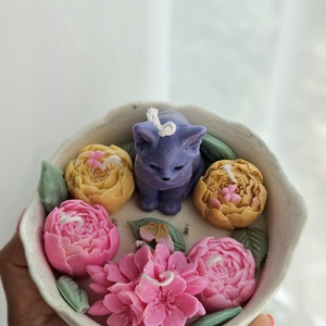Lumânare Purple cat - casă & stil de viață - lumânări, parfumuri, arome - lumânări artizanale - Artynos.ro