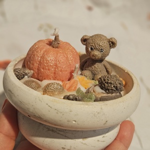 Lumânare Pretty little bear - casă & stil de viață - lumânări, parfumuri, arome - lumânări artizanale - Artynos.ro