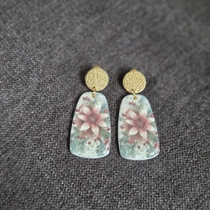 Cercei Blooms of winter - bijuterii - cercei - cercei lungi - Artynos.ro