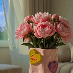 Vaza din lut pentru decor si plante artificiale - Artynos.ro