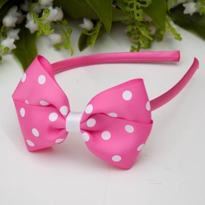 Masnis bentita de par cravata de par - Pink polka dots, , , ARTYNOS